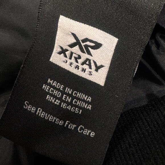 XRAY Boy's Wool Varsity Bomber Jacket w/ Grainey Sleeves XL - Picture 14 of 15